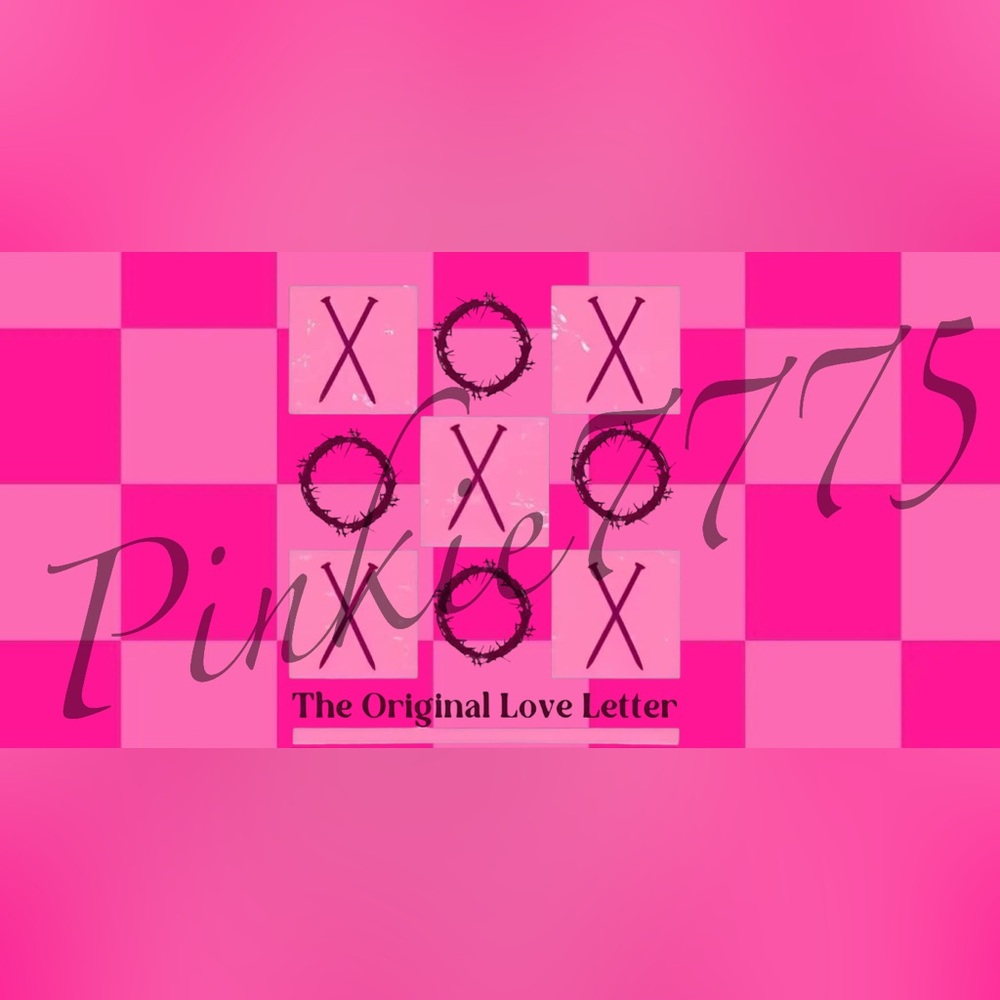The original love letter xoxo tumbler